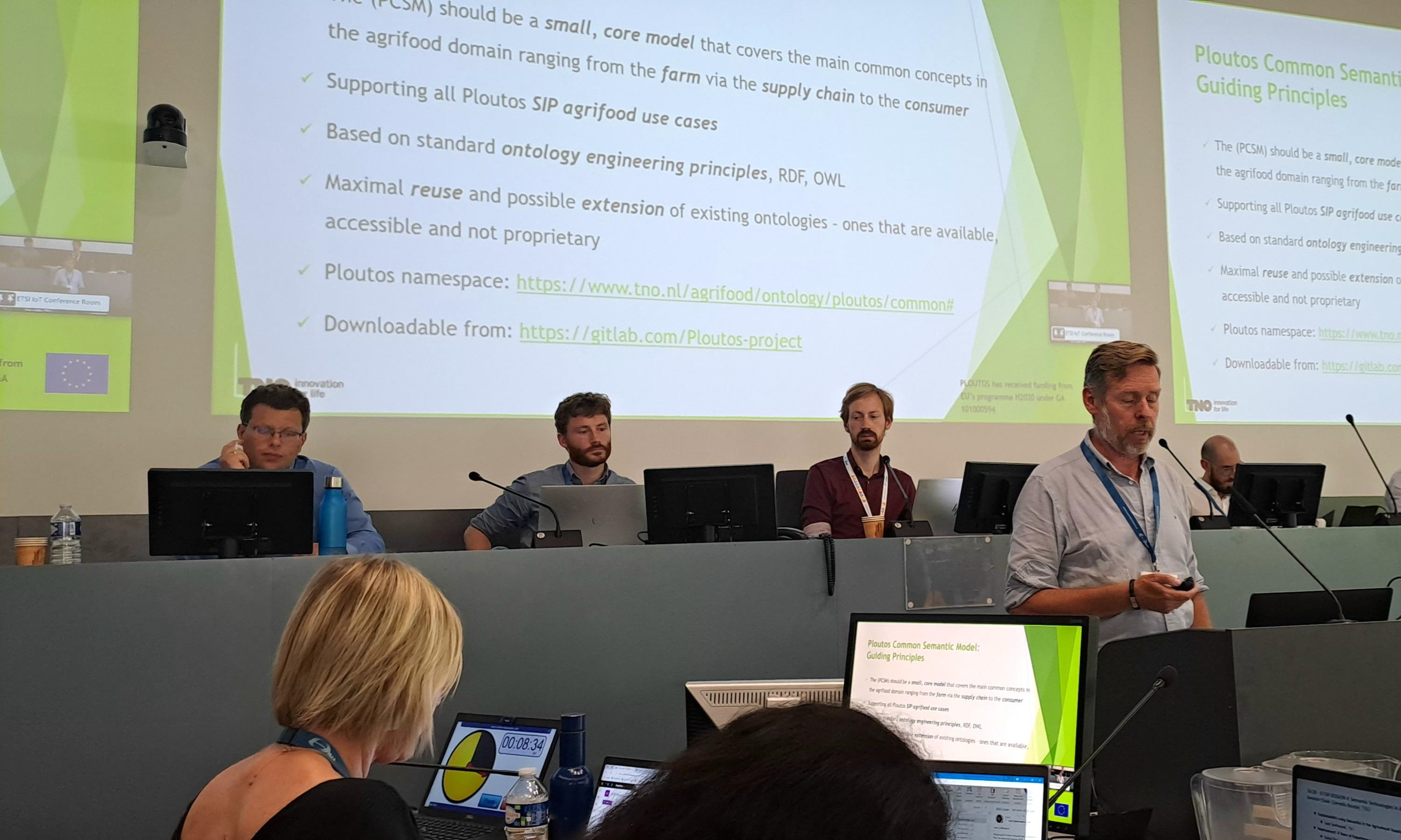 Ploutos project presented at ETSI IoT conference